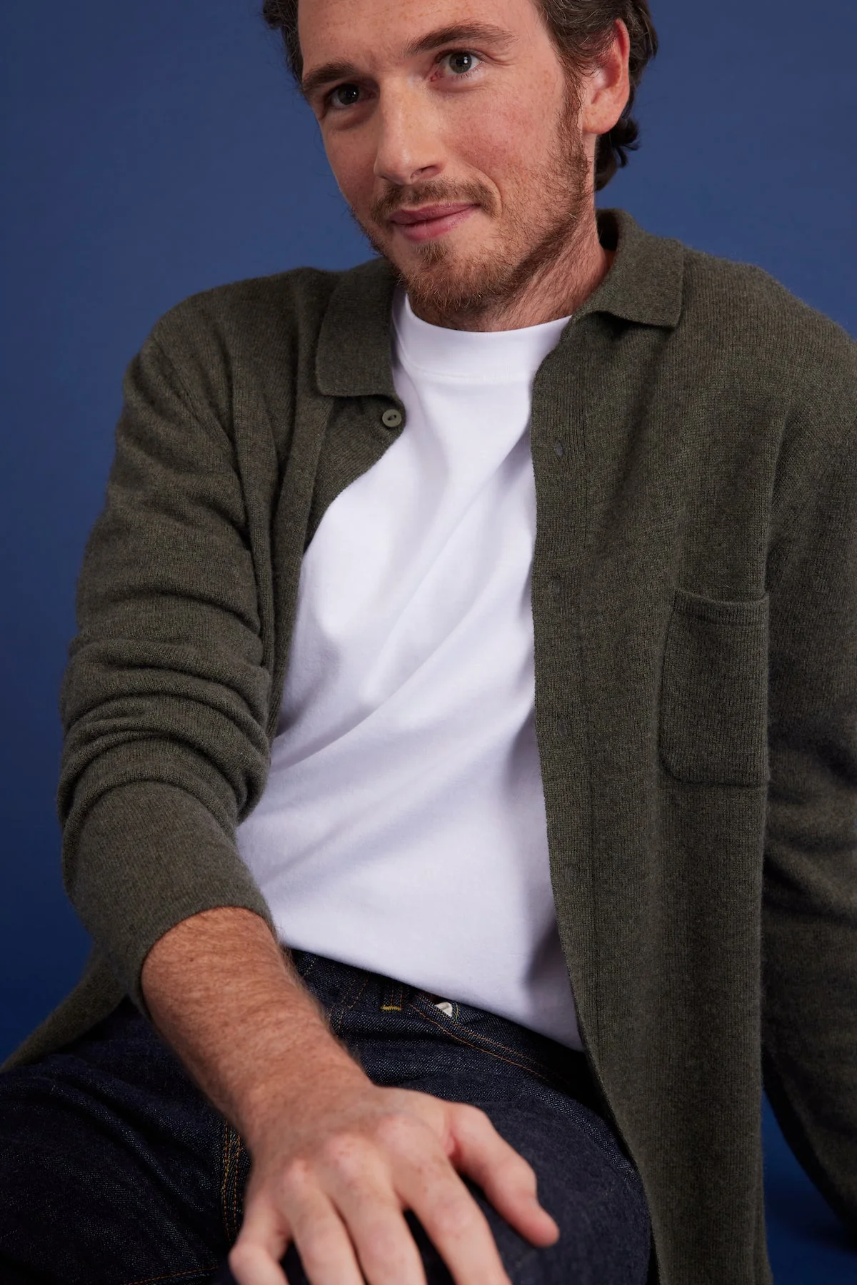 Martin Cashmere Shirt - Image 11