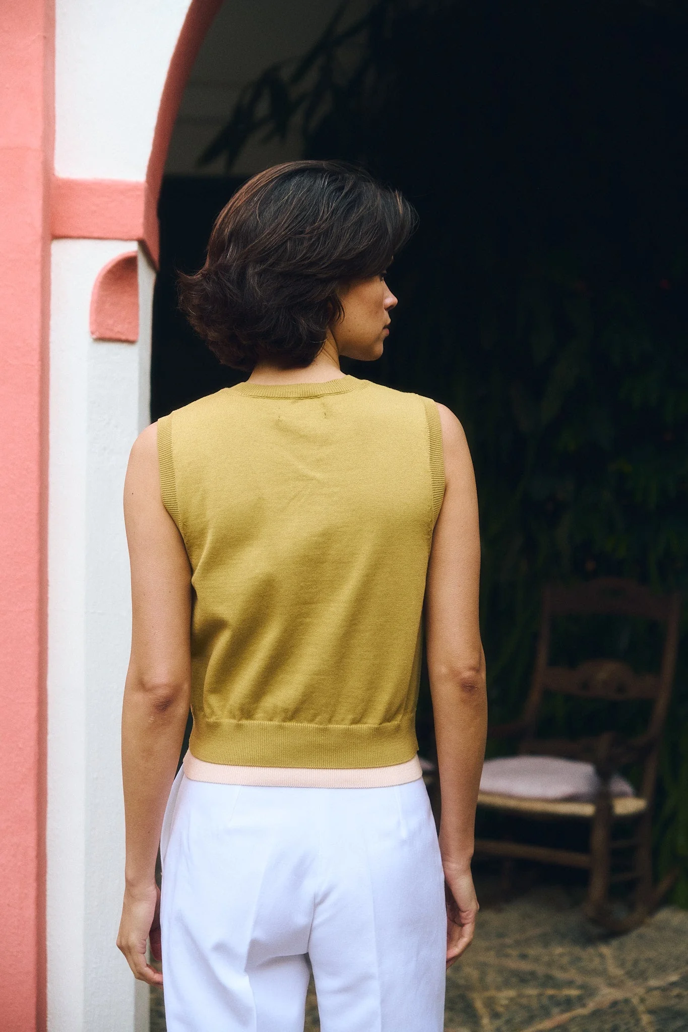 Milan Cardigan Sleeveless - Image 3